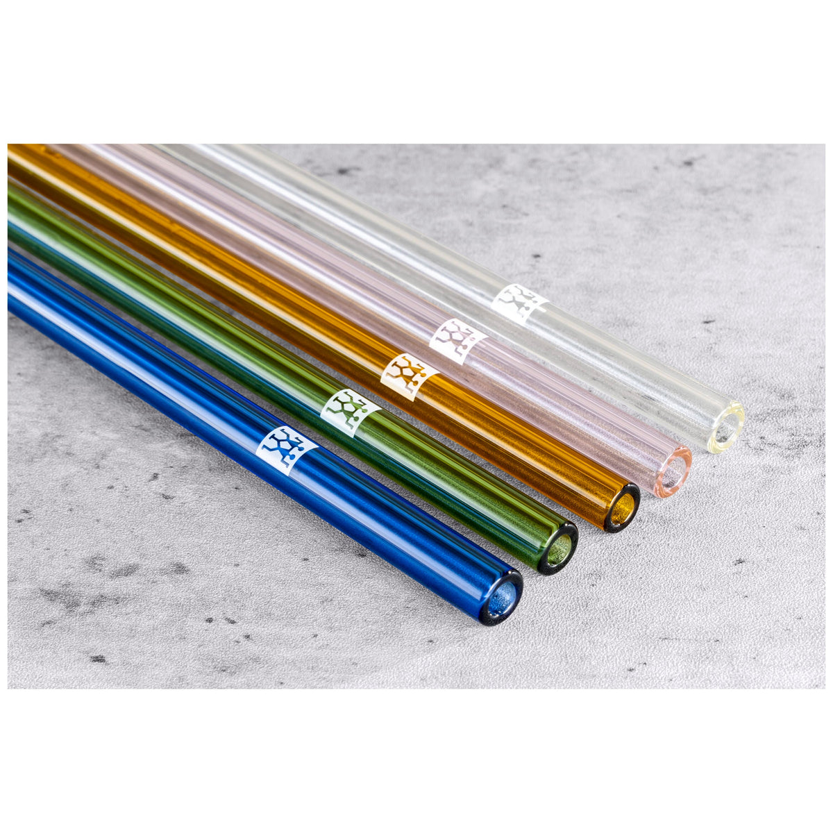 ZWILLING Sorrento Glassware Glass Straw - Clear - Straight Set