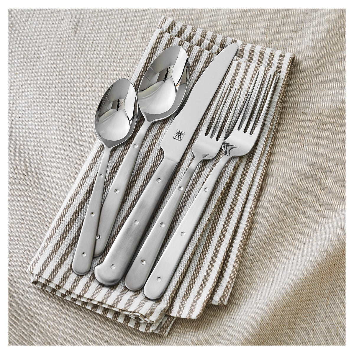ZWILLING Porterhouse 45-pc, 18/10 Stainless Steel, Flatware Set