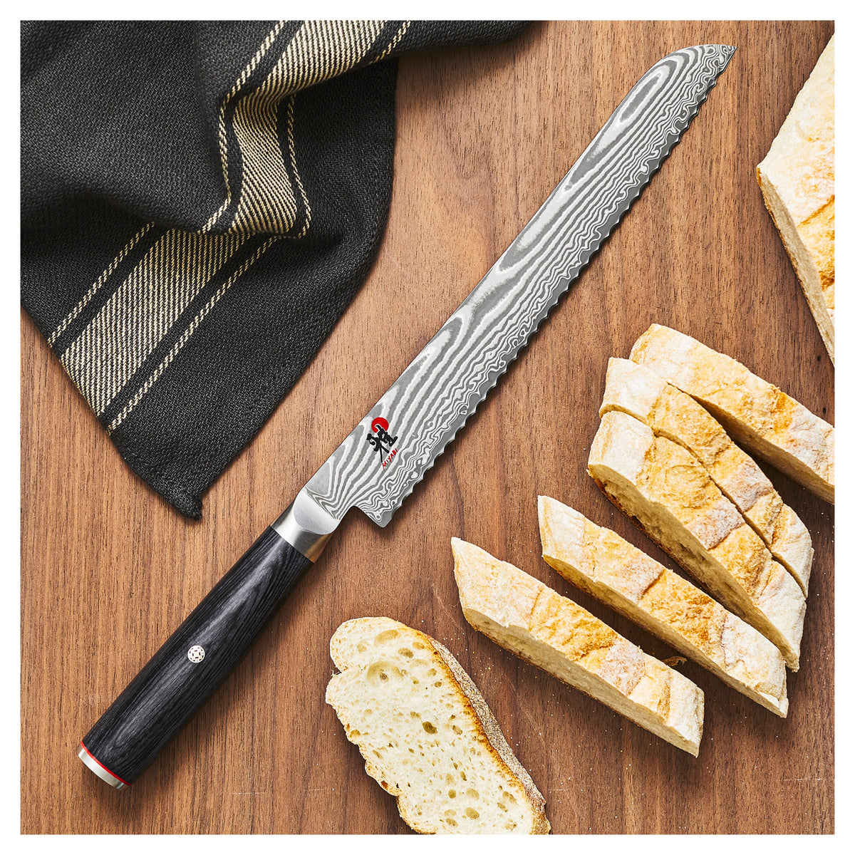 MIYABI KAIZEN II 5000FCD 9.5-inch, Bread Knife