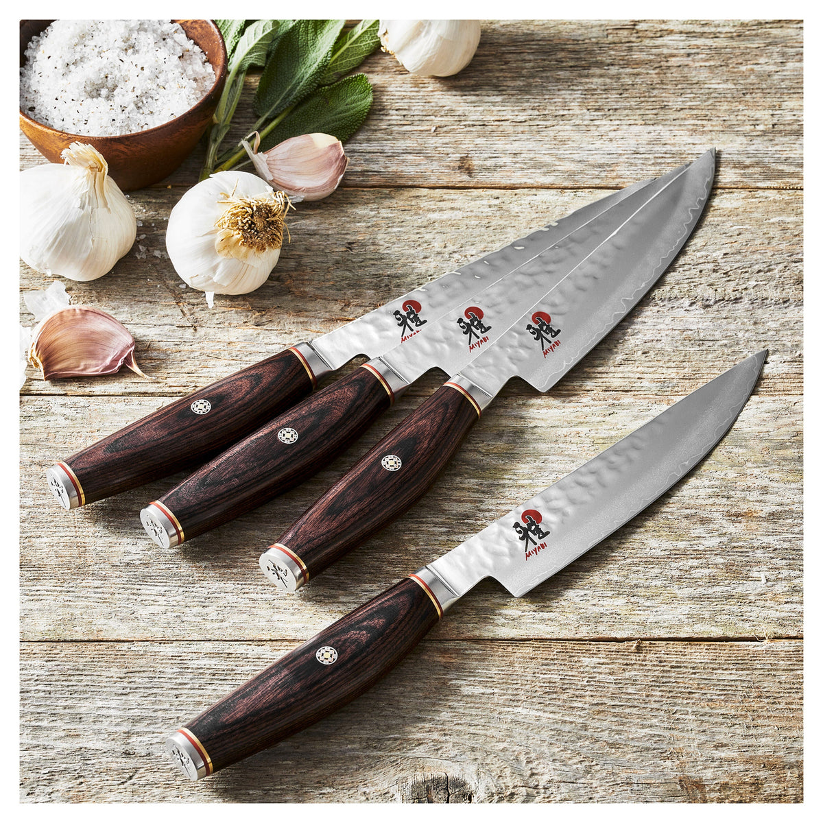 MIYABI Artisan 4-pc, Steak Set