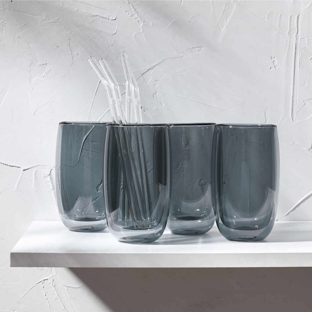 ZWILLING Sorrento Double Wall Glassware 8-pc, Latte Glass Set