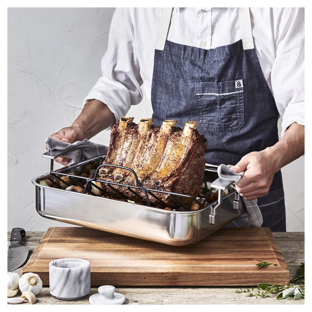 Demeyere Industry 5 Stainless Steel Roasting Pan