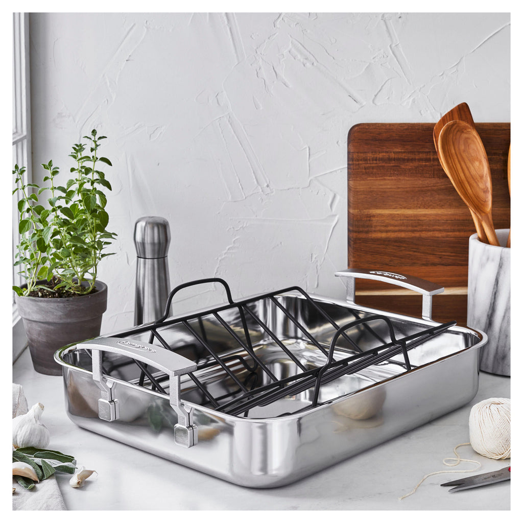Demeyere Industry 5 Stainless Steel Roasting Pan