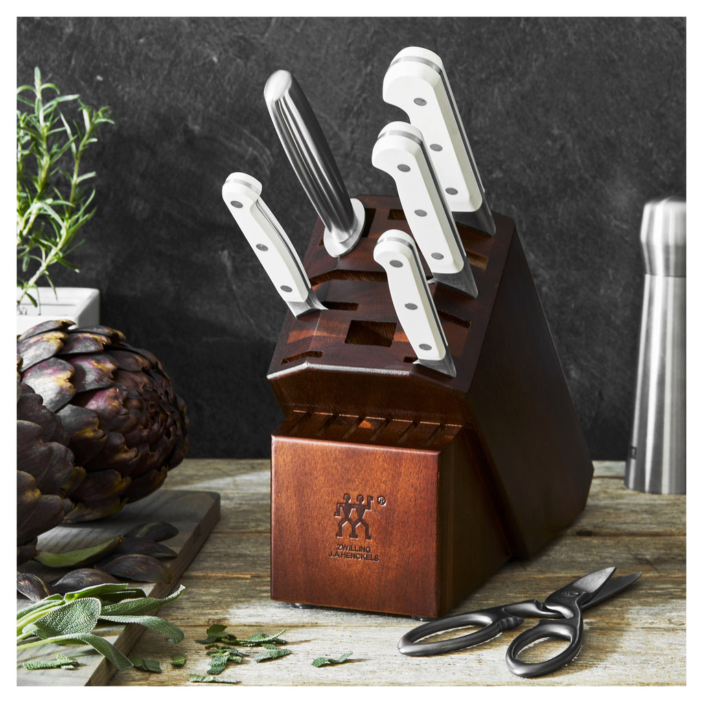 ZWILLING Pro le blanc 6-pc, Knife block set