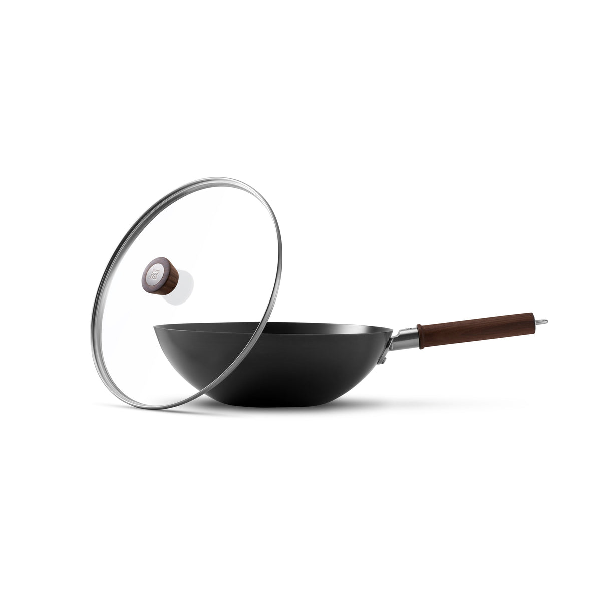 ZWILLING Dragon 12-inch, Carbon Steel, Wok With Lid
