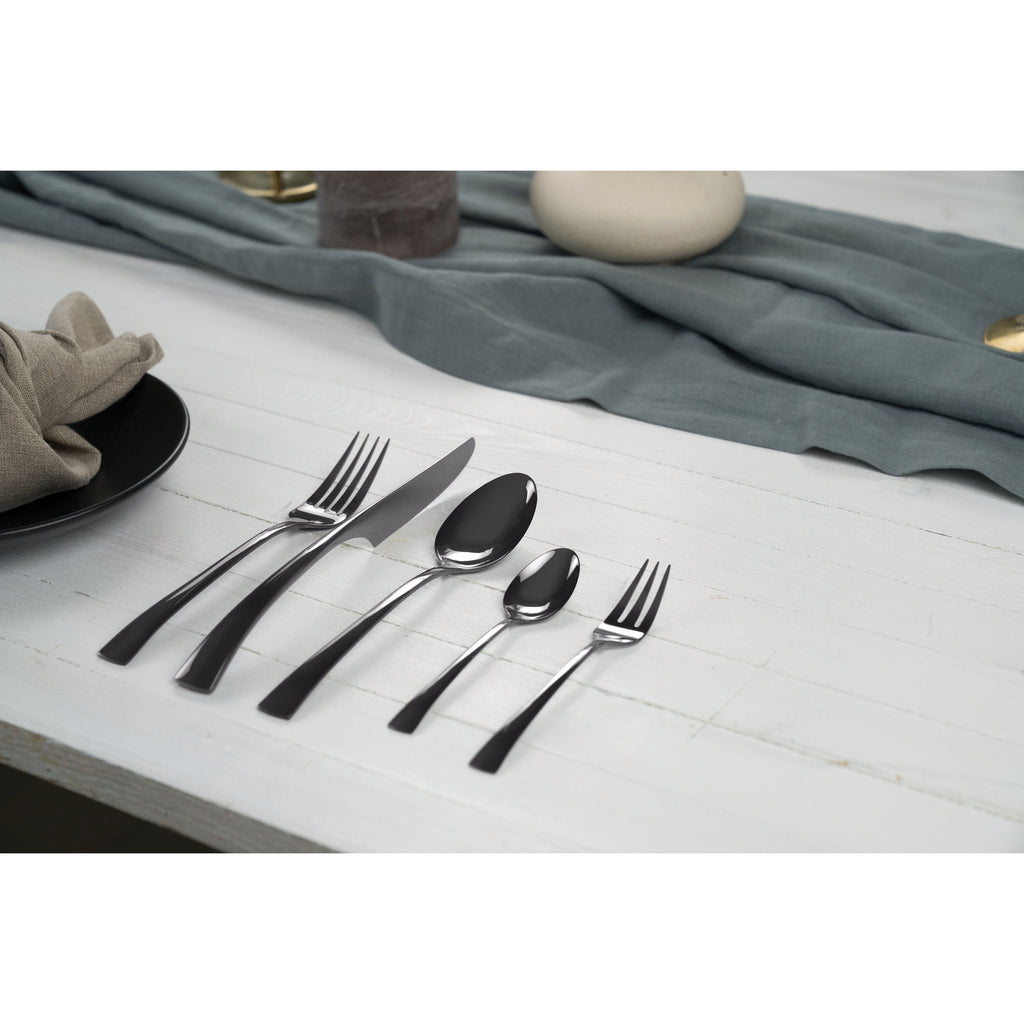 ZWILLING Bellasera (slate) 20-pc Slate Flatware Set, 18/10 Stainless Steel
