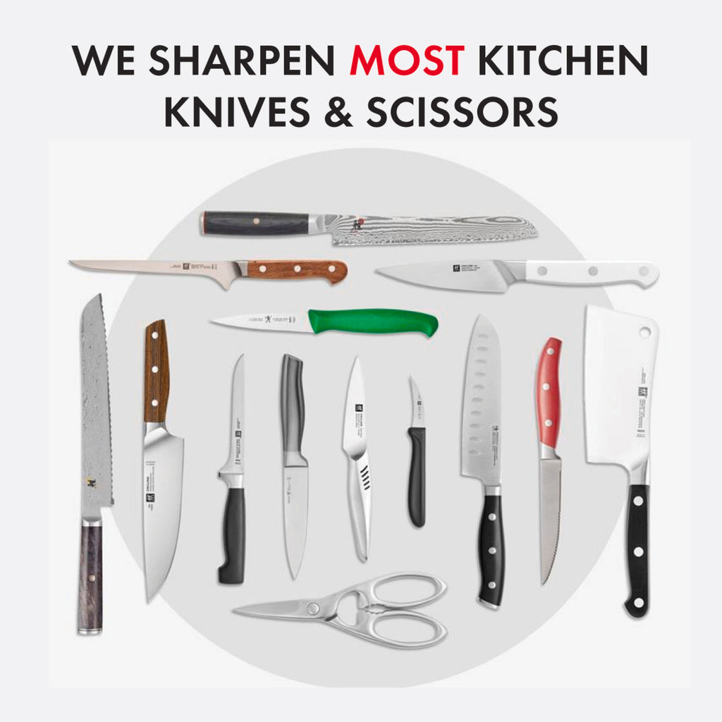 ZWILLING Sharpening Service Knife Aid Professional Knife Sharpening by Mail