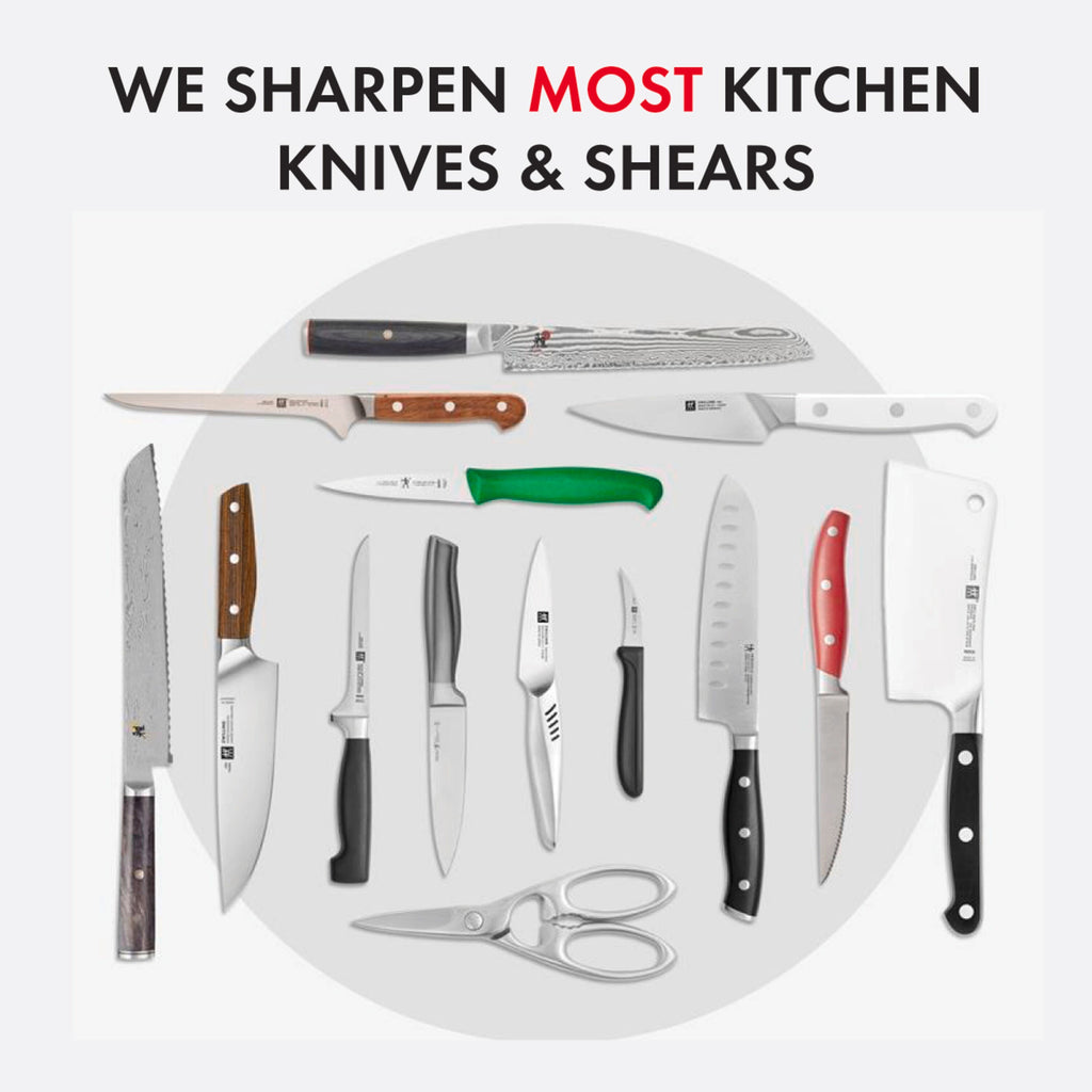 ZWILLING Sharpening Service Knife Aid Professional Knife Sharpening by Mail