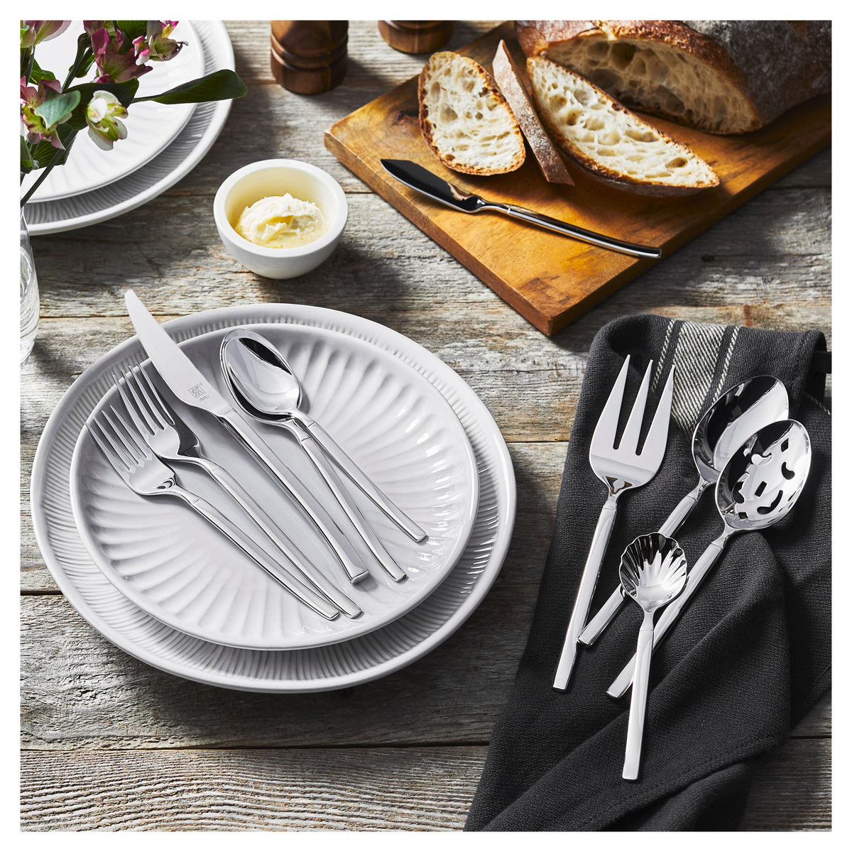 ZWILLING Opus (polished) 20-pc Menu Set, 18/10 Stainless Steel