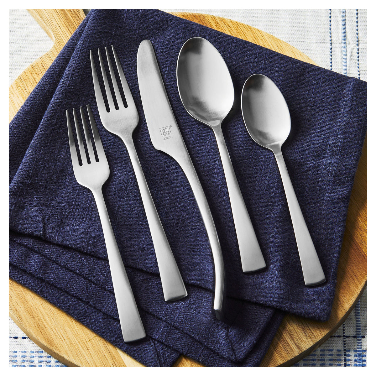 ZWILLING Bellasera (matted) 45-pc Satin Flatware Set, 18/10 Stainless Steel