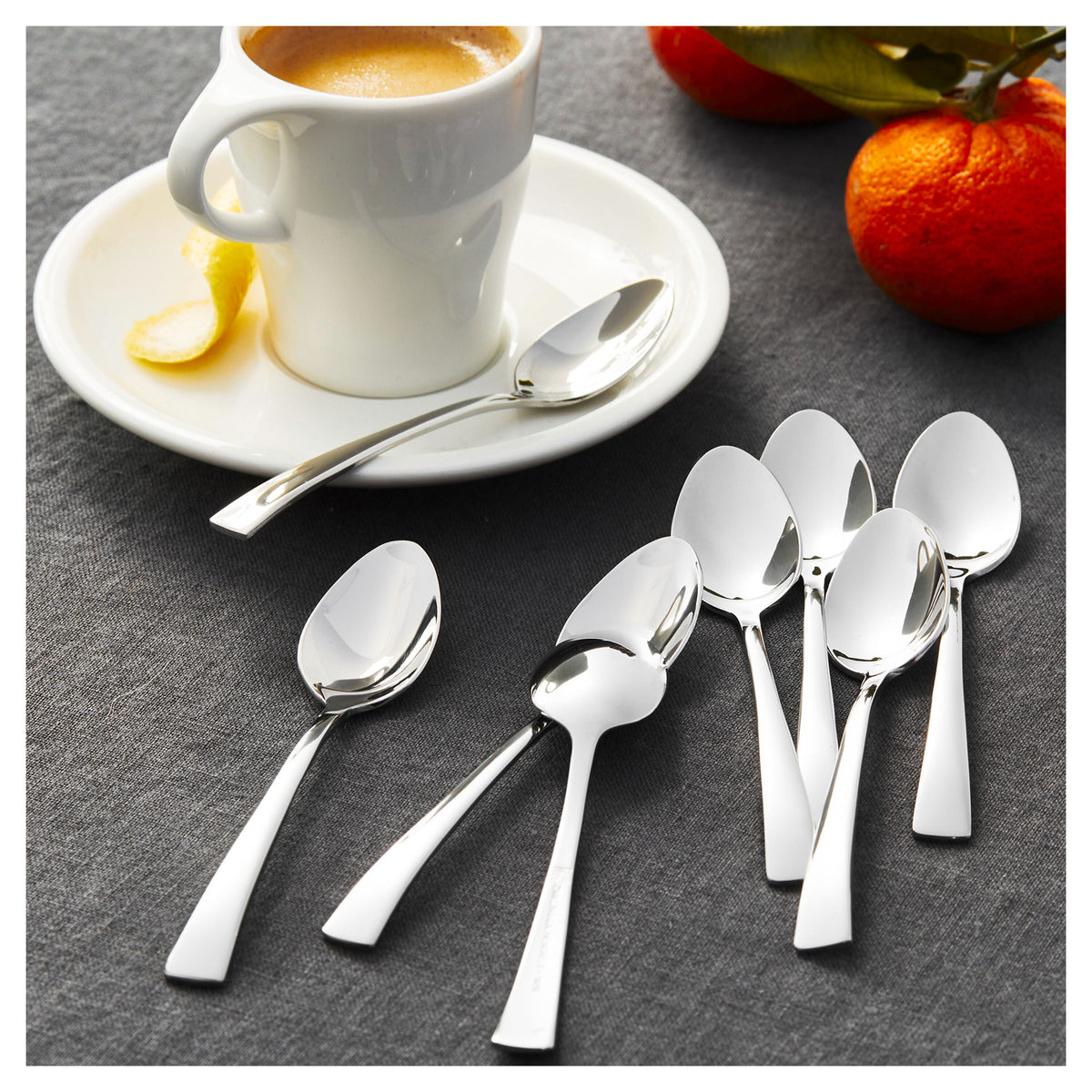 ZWILLING Flatware Accessories Bellasera Espresso Spoon Set 8-pc, polished