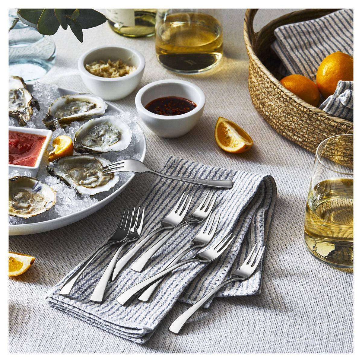 ZWILLING Flatware Accessories 8-pc, Bellasera Appetizer/Seafood Fork Set