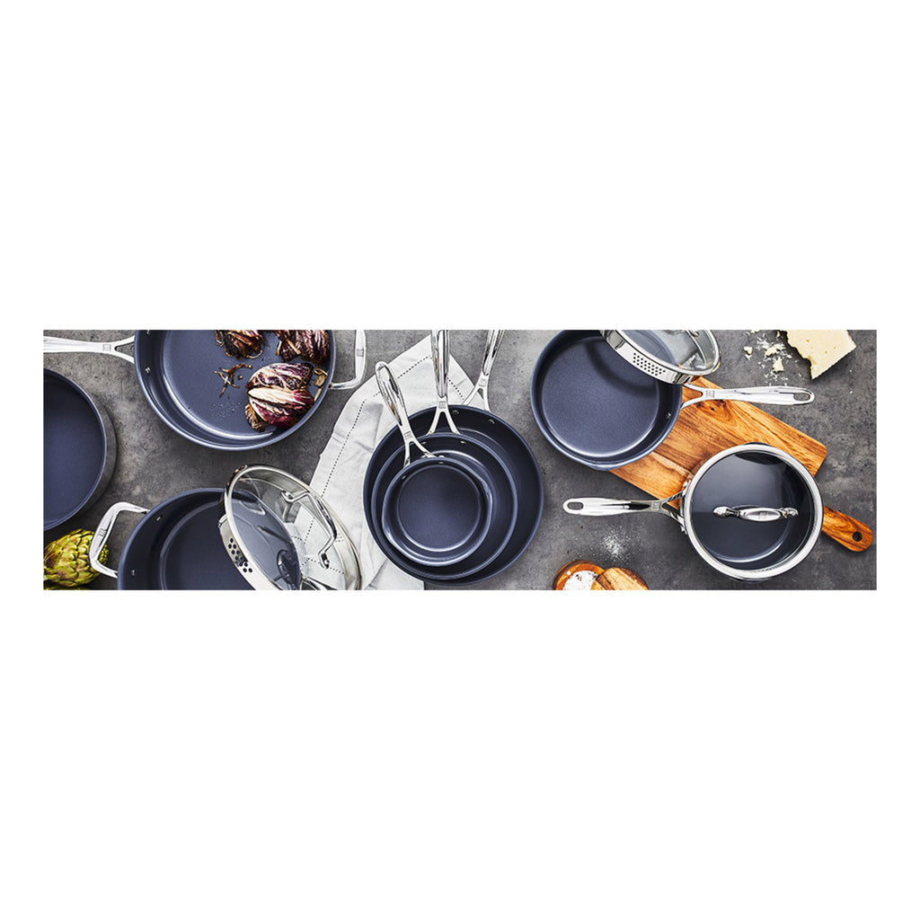 ZWILLING Clad CFX 1 qt, Non-stick, Stainless Steel Ceramic Saucepan