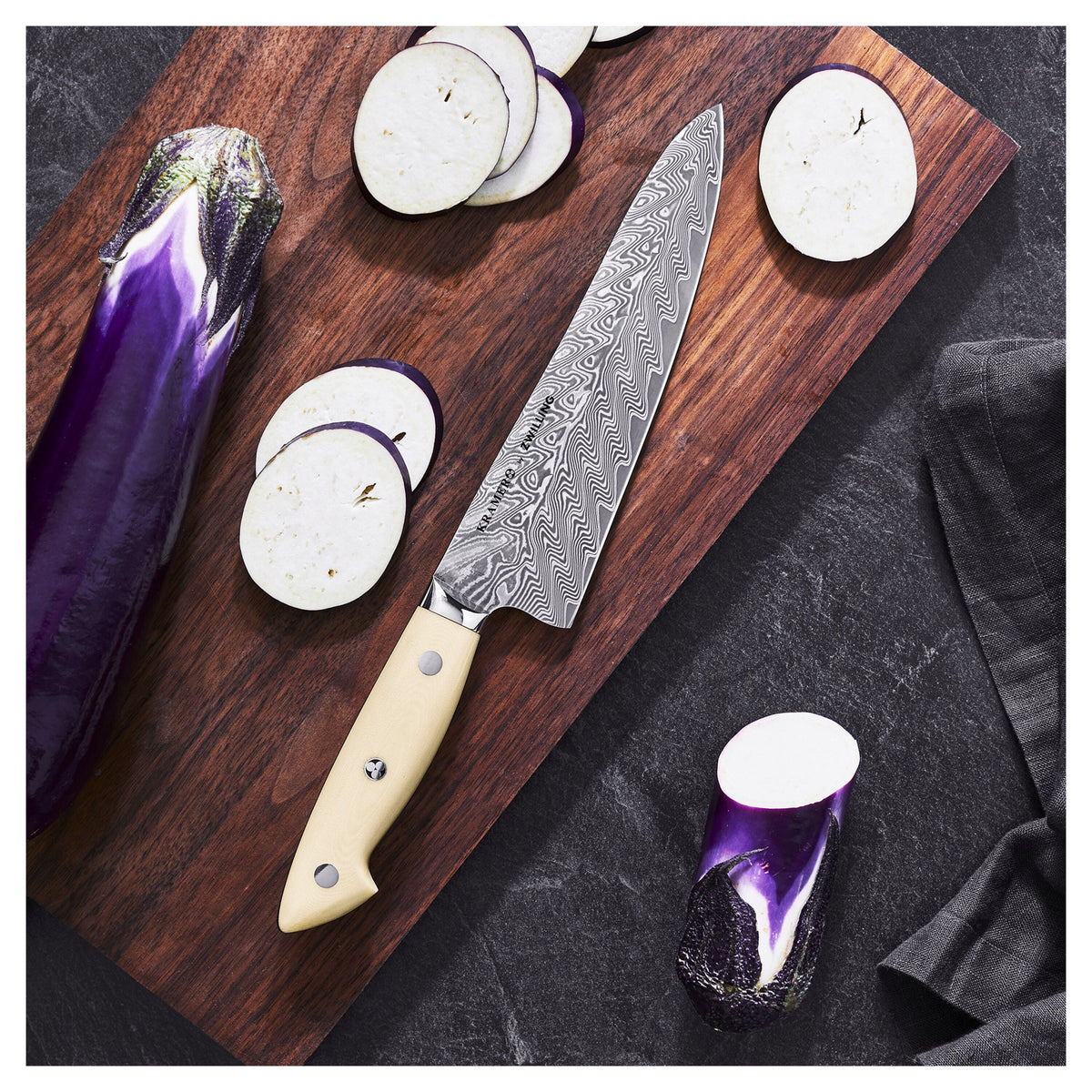 ZWILLING KRAMER Cumulus 7-inch, Fine Edge Santoku