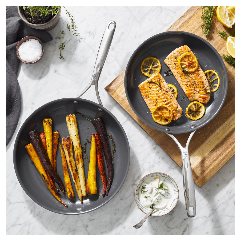 ZWILLING Energy Plus 2-pc, Non-stick, Frying Pan Set Ceramic Coating
