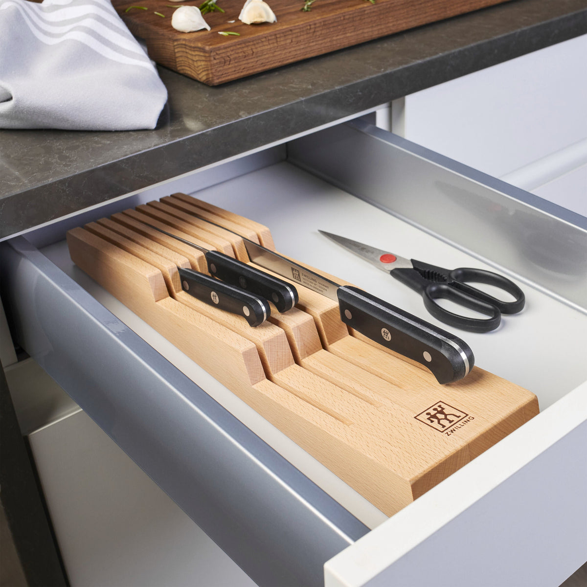 ZWILLING Storage Acacia, In-drawer Knife Organizer