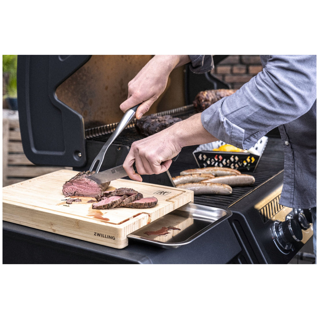 ZWILLING BBQ+ 17-inch x 14-inch Cutting Board With Tray