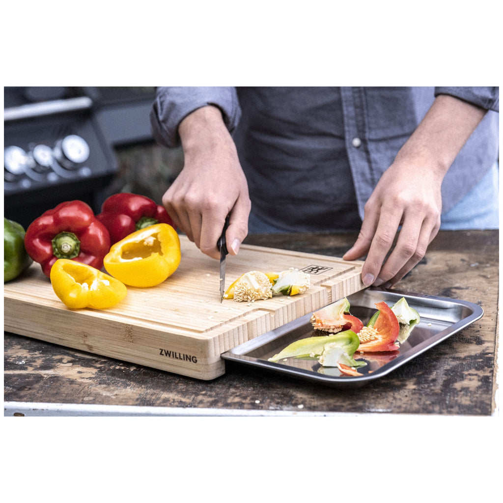 ZWILLING BBQ+ 17-inch x 14-inch Cutting Board With Tray