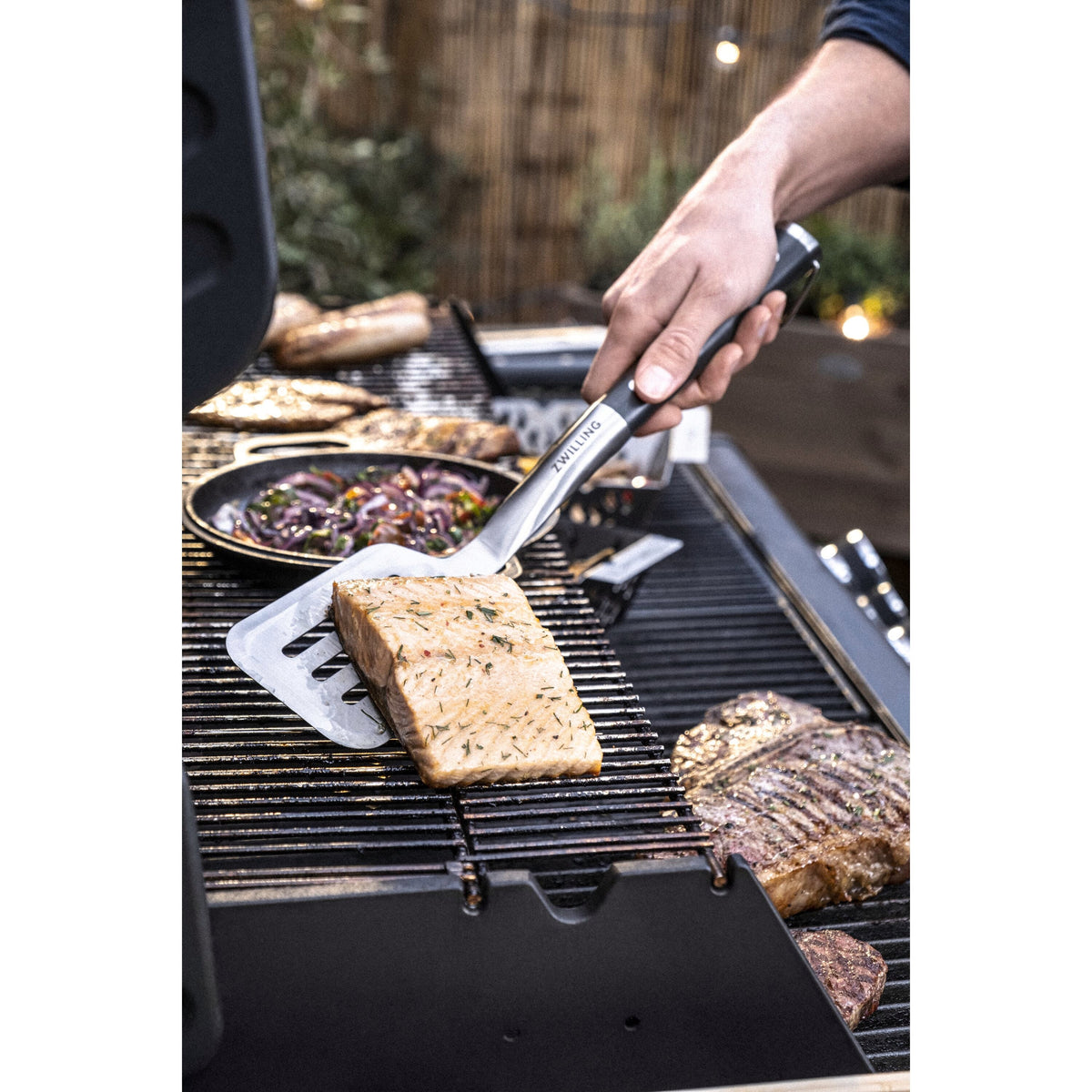 ZWILLING BBQ+ 17-inch Grill Spatula, Stainless Steel