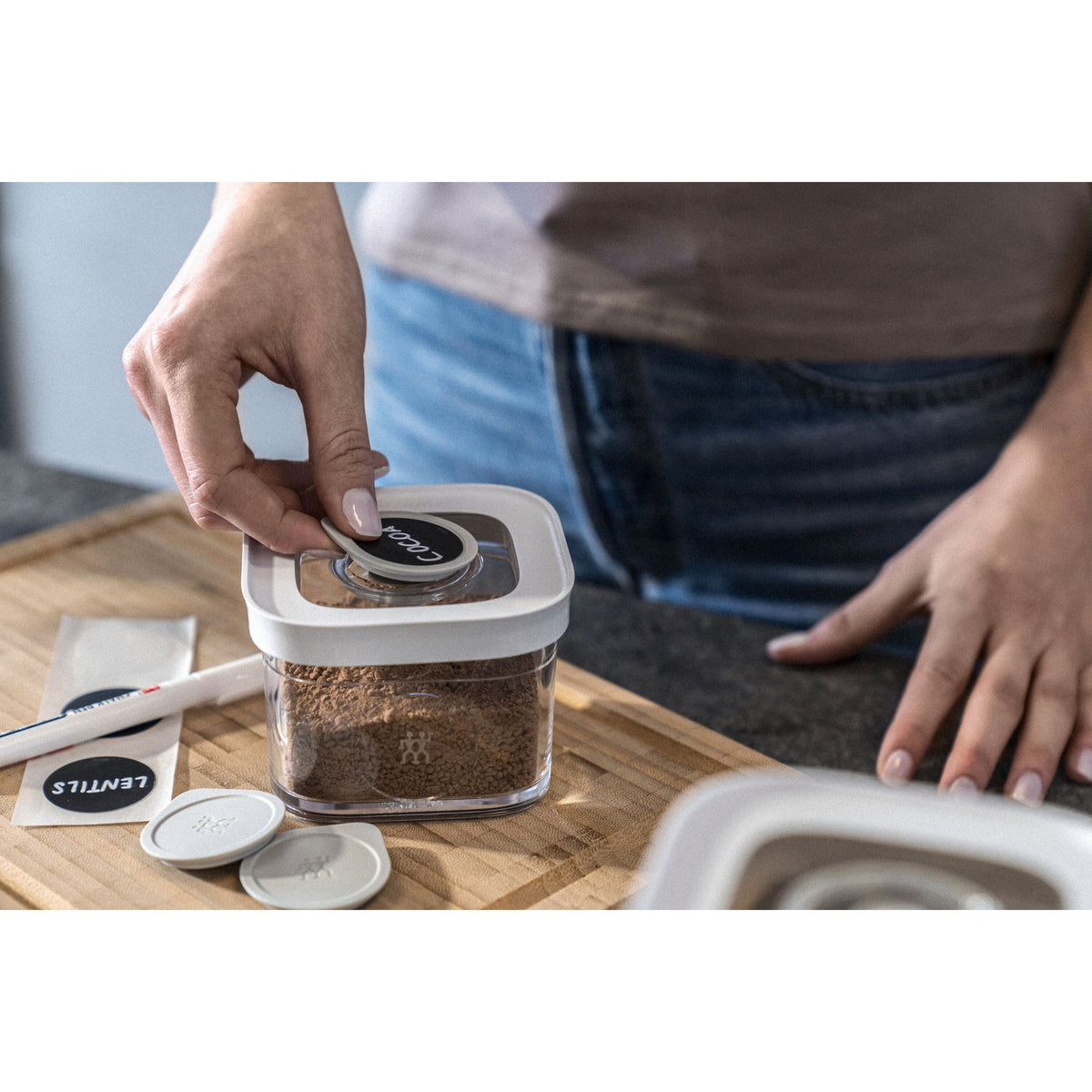 ZWILLING Fresh & Save CUBE CUBE Label Positioner Set