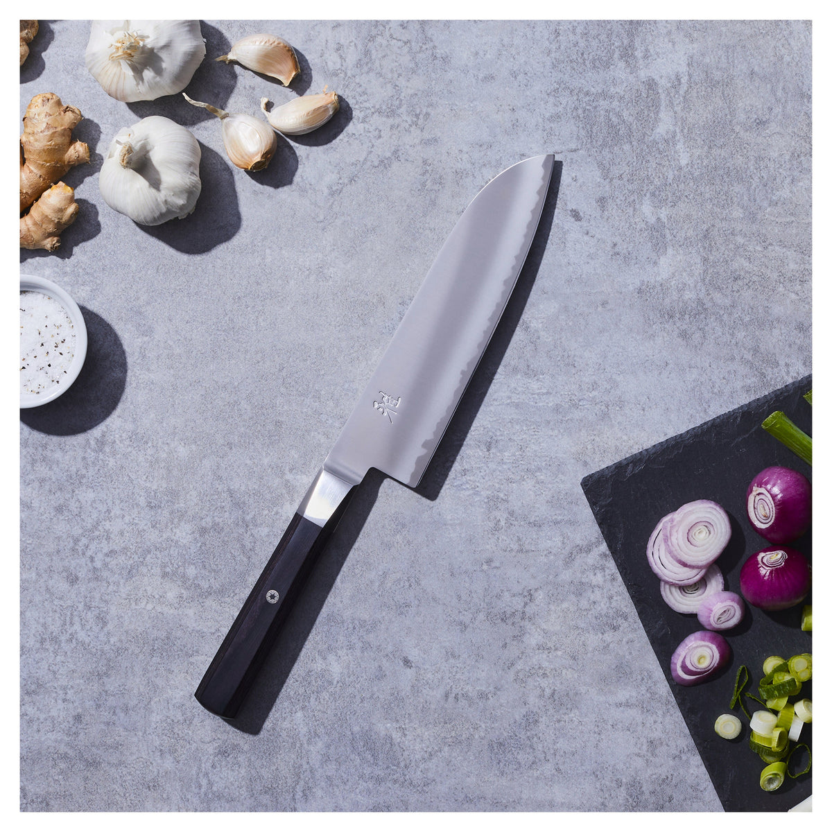 MIYABI KOH 4000FC 6-inch, Fine Edge Santoku