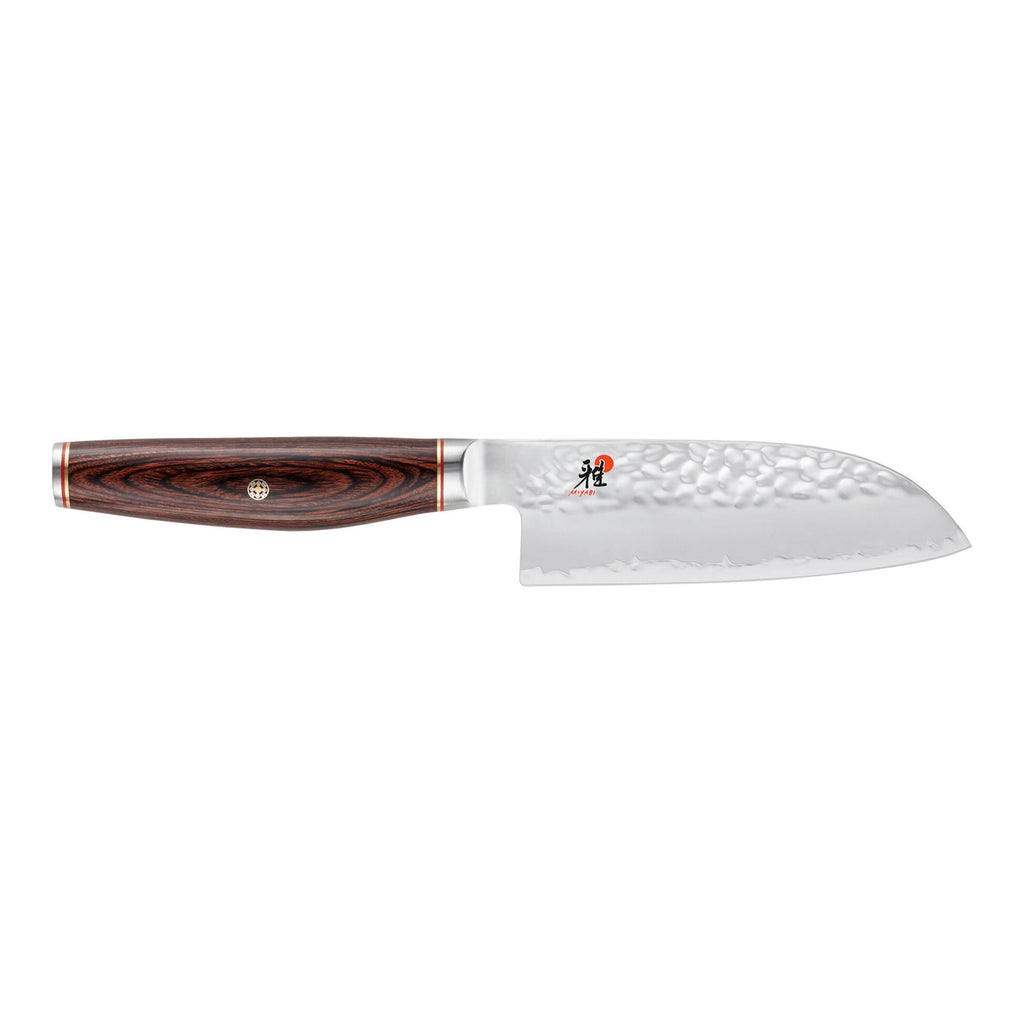 MIYABI Artisan 7-inch, Fine Edge Santoku Knife