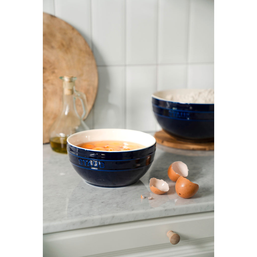 Staub Stoneware 2-pc, Large Mixing Bowl Set
