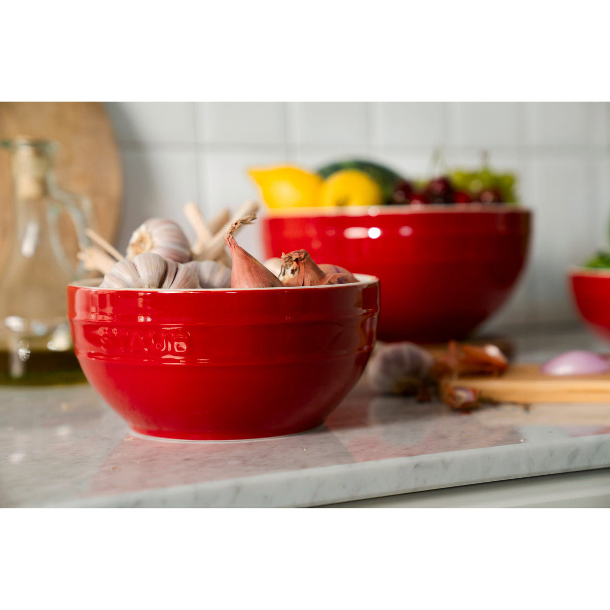 Staub Stoneware 2-pc, Large Mixing Bowl Set