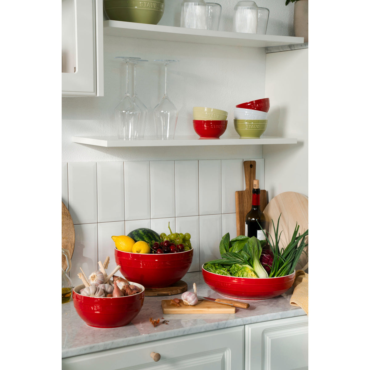 Staub Stoneware 2-pc, Large Mixing Bowl Set
