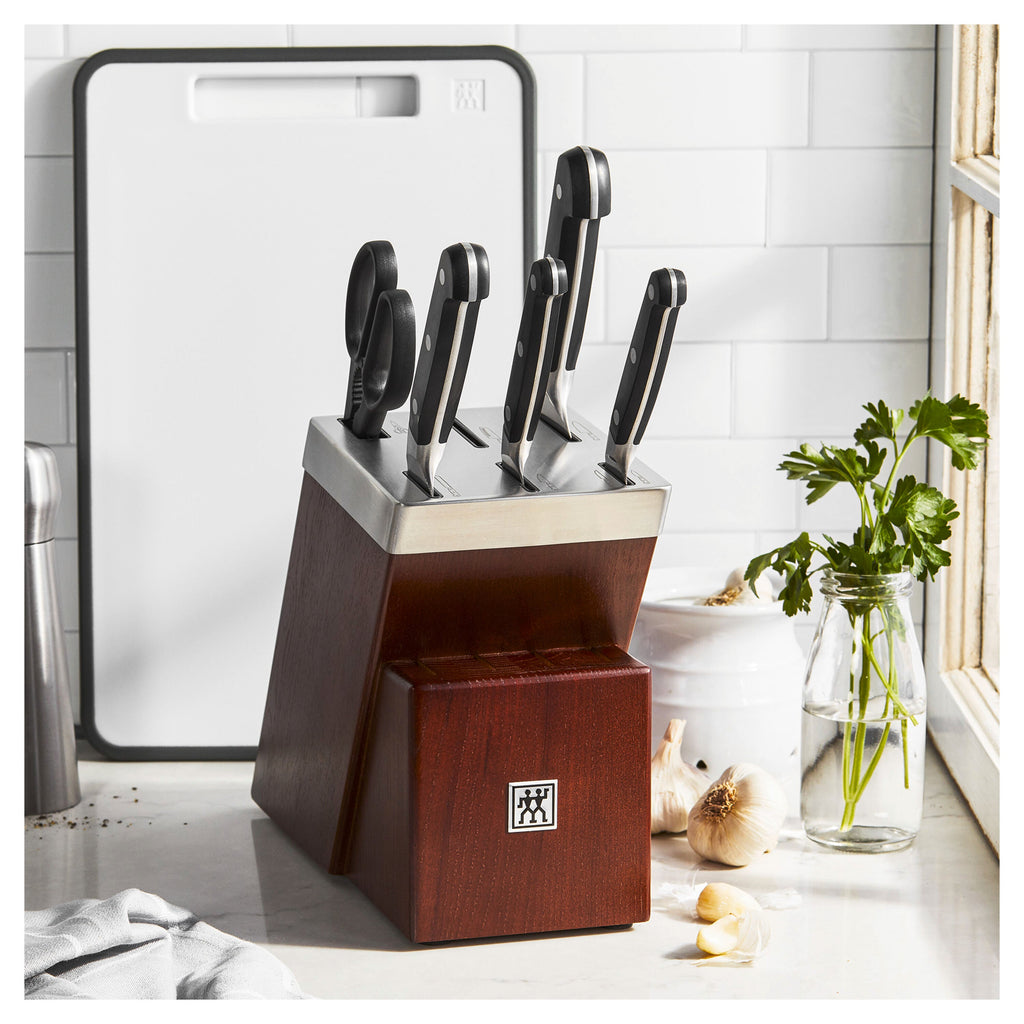 ZWILLING Pro 7-pc, Self Sharpening Block Set
