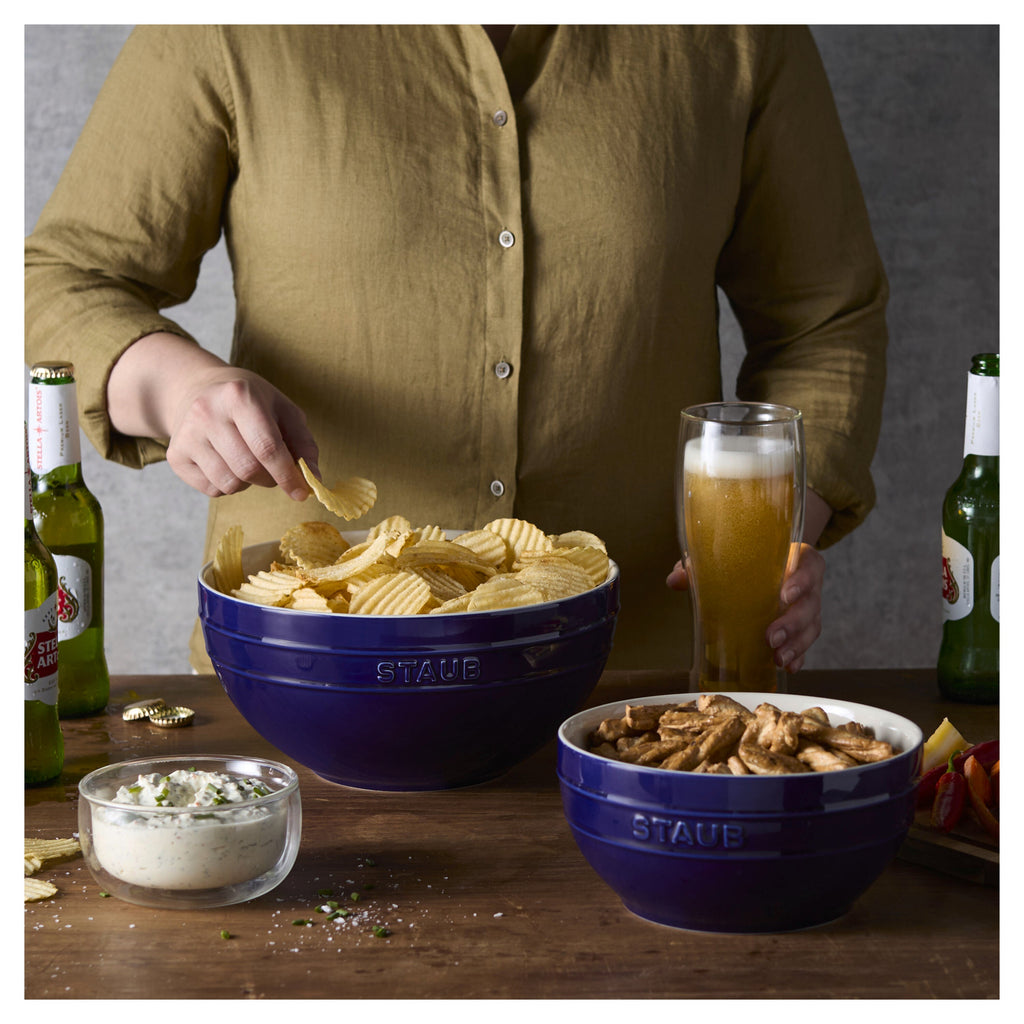 Staub Stoneware 2-pc, Large Mixing Bowl Set