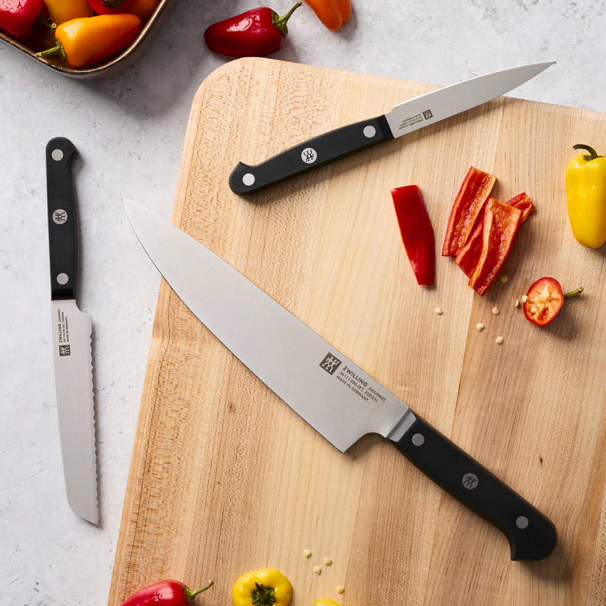 ZWILLING Gourmet 3-pc, Starter Knife Set