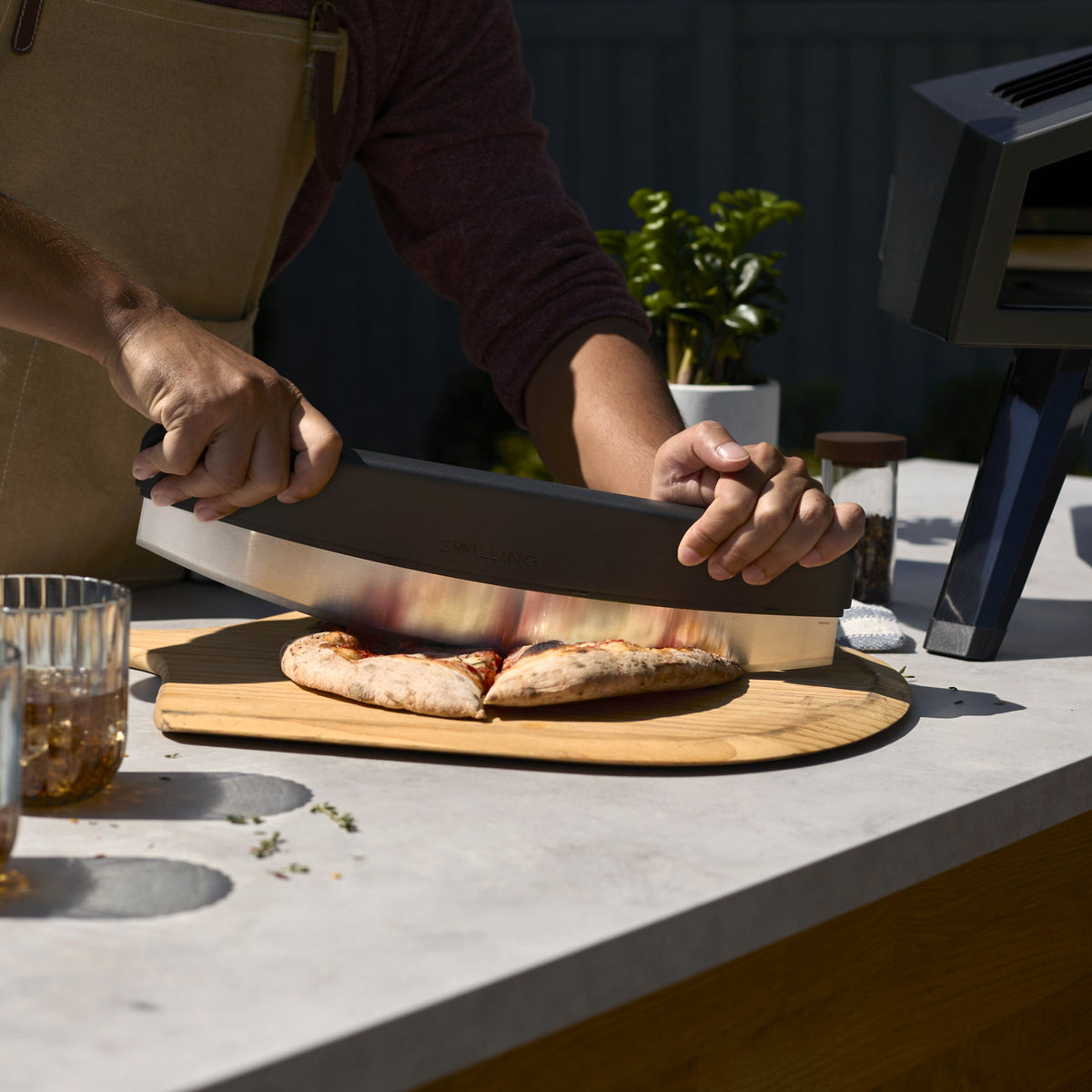 ZWILLING BBQ+ Stainless Steel, Pizza Cutter