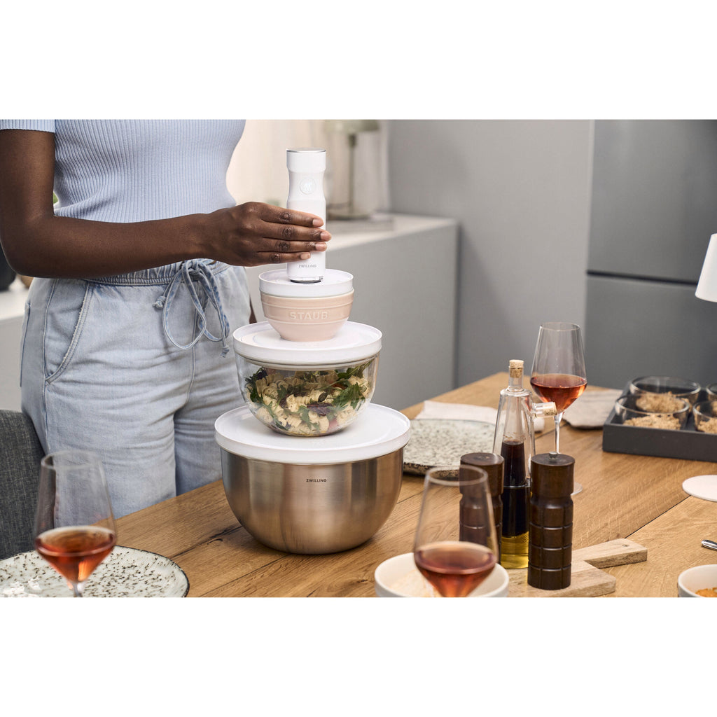 ZWILLING Fresh & Save BOWLS glass / M/L Vacuum Starter Set, 9-pc