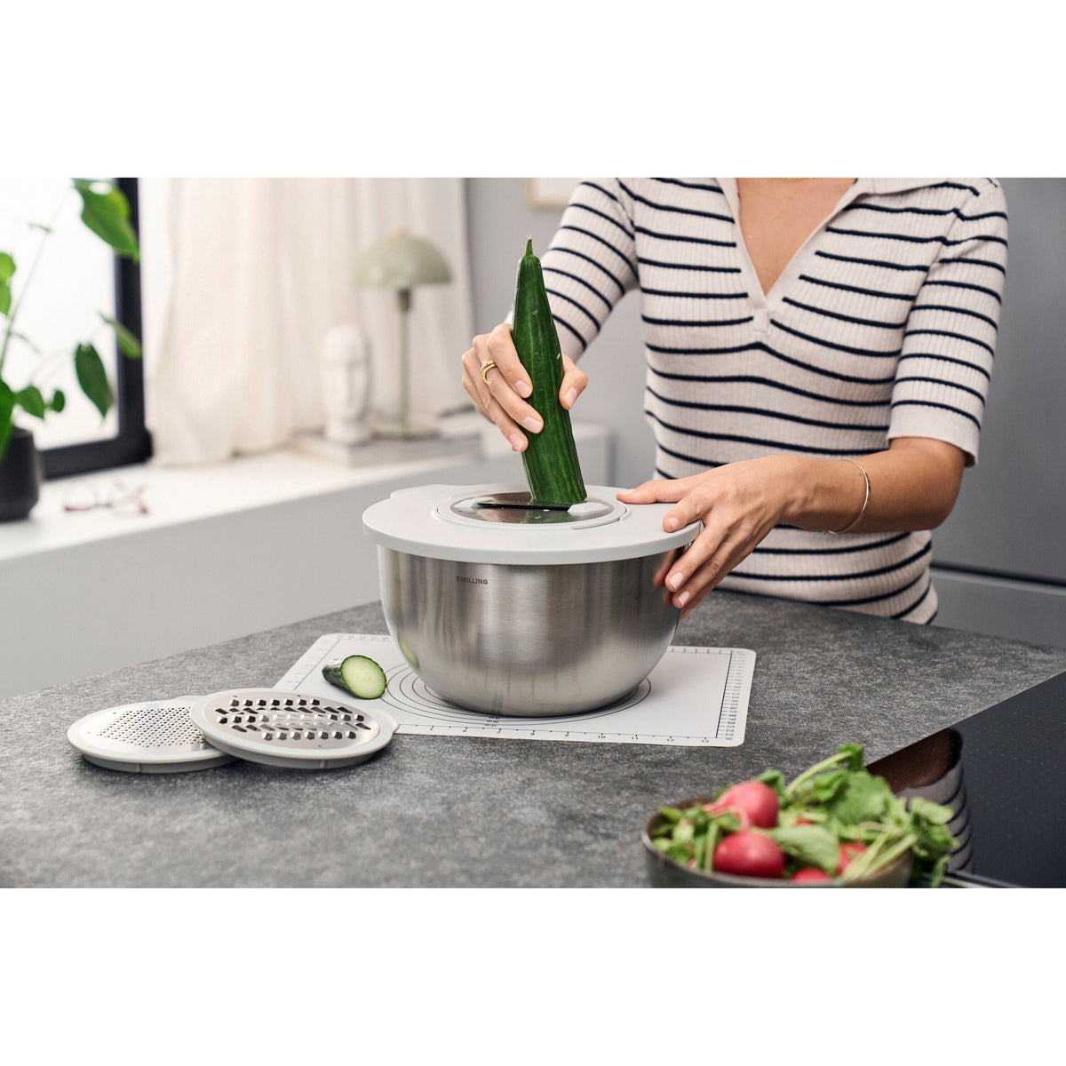 ZWILLING Fresh & Save BOWLS glass / M/L Vacuum Starter Set, 9-pc