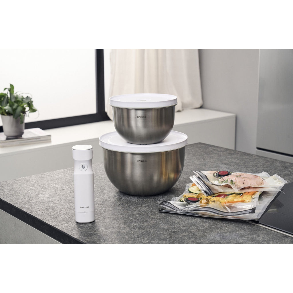 ZWILLING Fresh & Save BOWLS glass / M/L Vacuum Starter Set, 9-pc