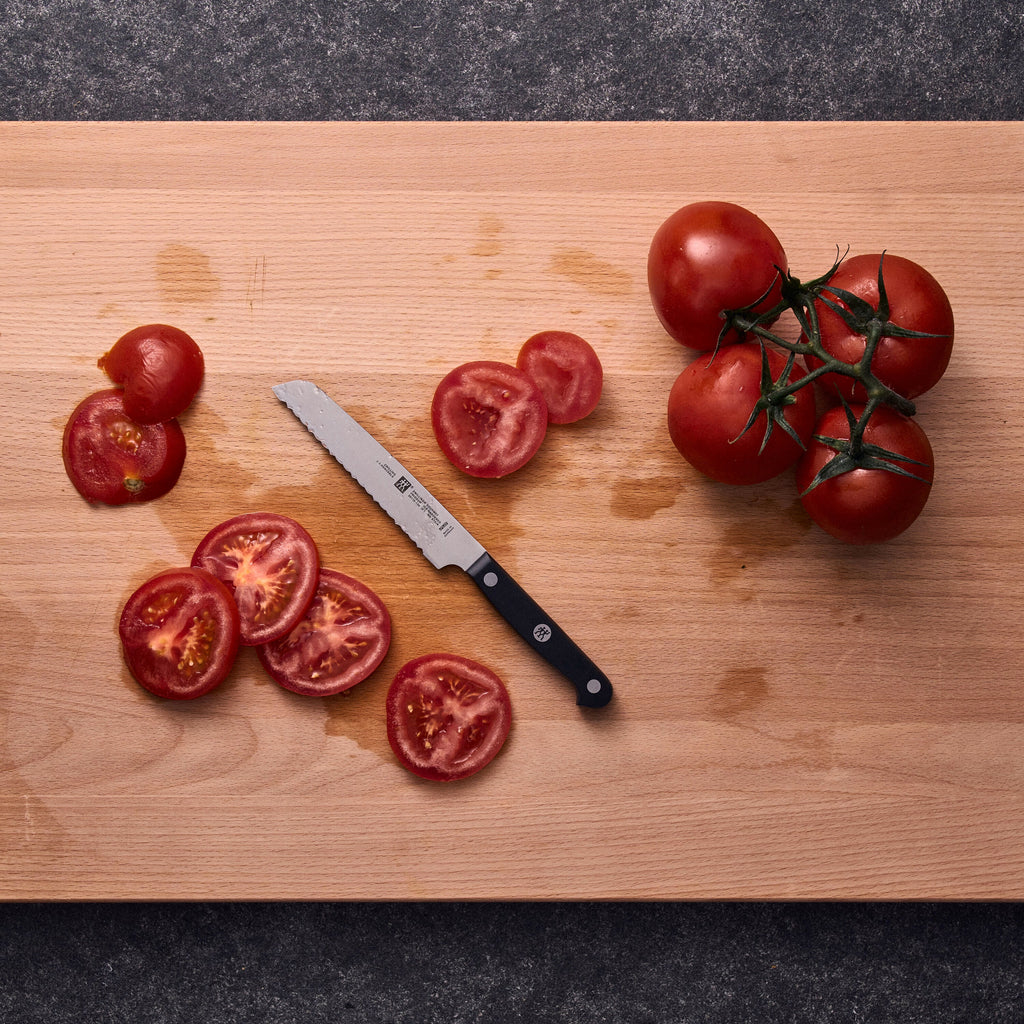 ZWILLING Gourmet 5-inch Z15.1 Utility Knife, Serrated Edge
