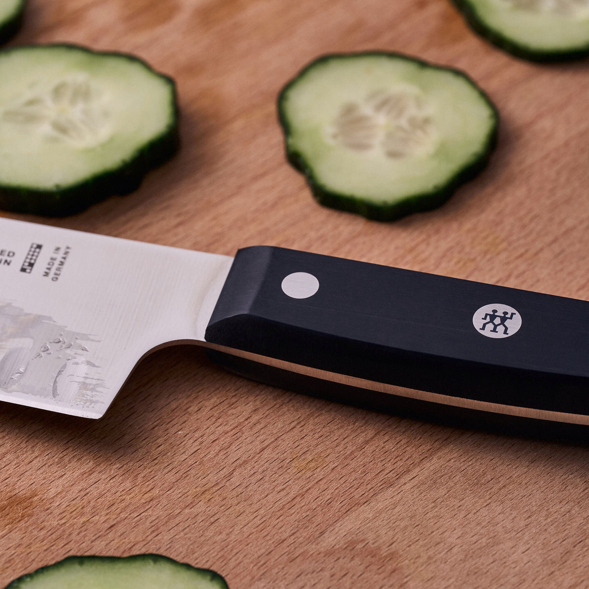 ZWILLING Gourmet 7-inch, Hollow Edge Santoku Knife