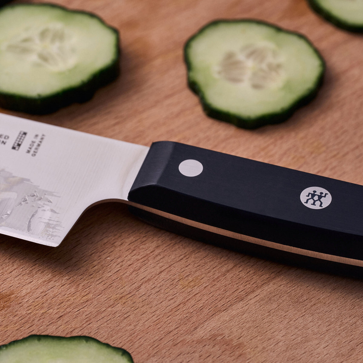 ZWILLING Gourmet 7-inch, Hollow Edge Santoku Knife