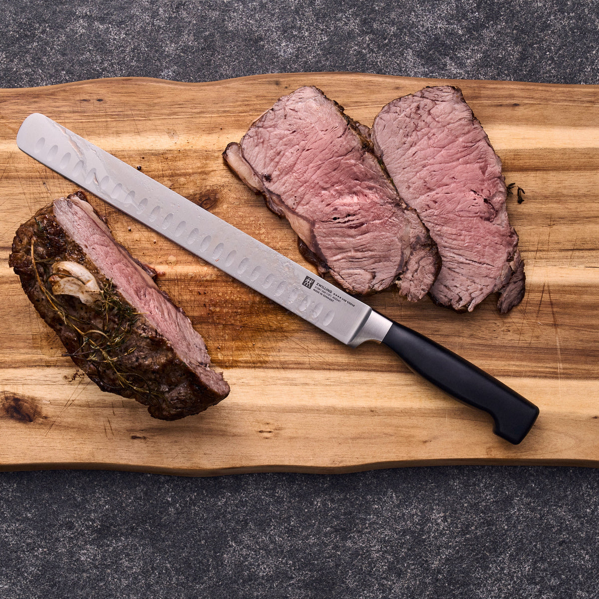 ZWILLING Four Star Hollow Edge Slicing Knife