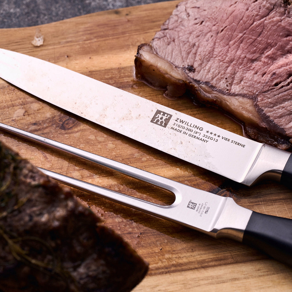ZWILLING Four Star 2-pc, Slicing/Carving Knife And Fork Set