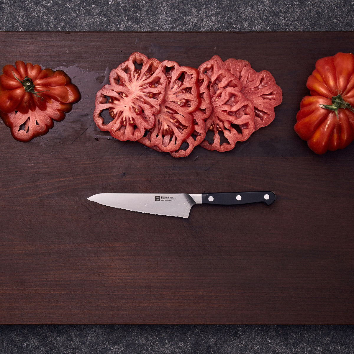 ZWILLING Pro 5.5-inch Prep Knife, Inverted Serrated Edge