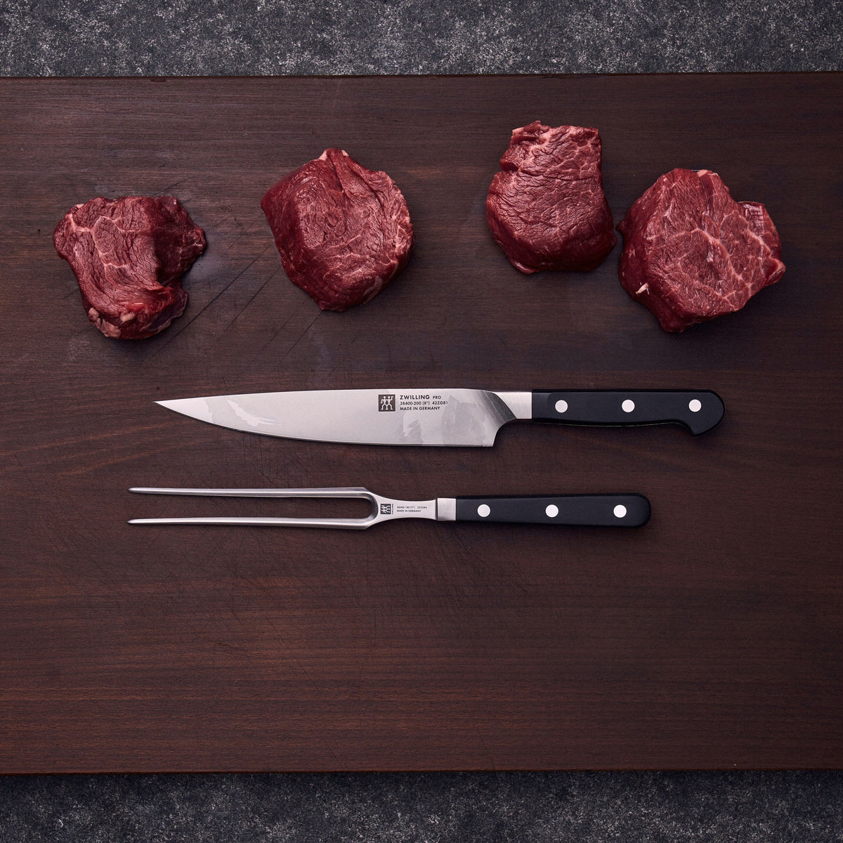 ZWILLING Pro 2-pc, Carving Knife And Fork Set