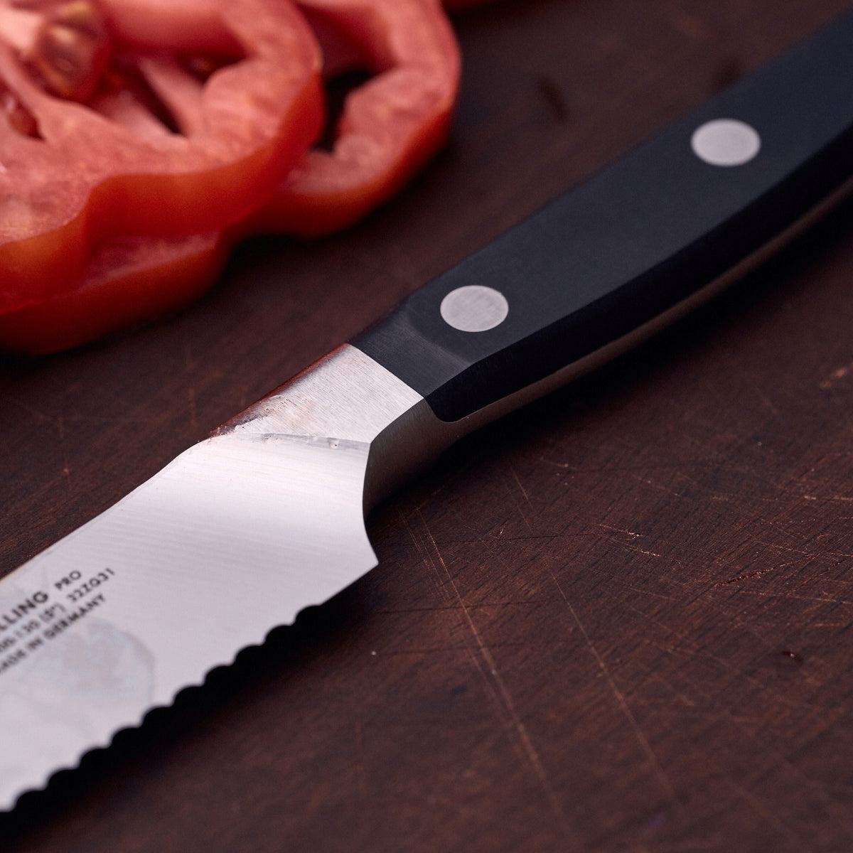 ZWILLING Pro 5-inch Utility Knife, Serrated Edge