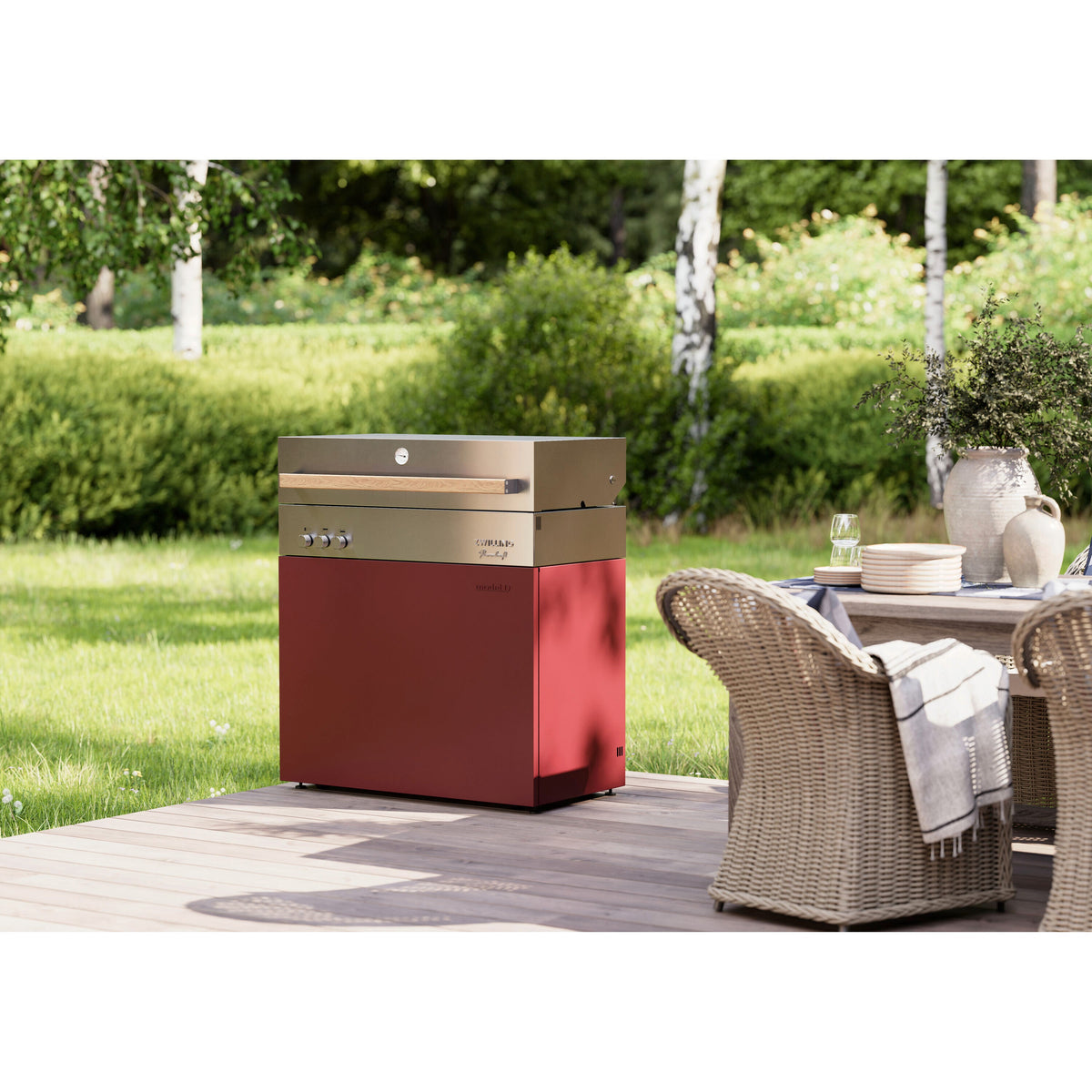 ZWILLING Flammkraft Model D Propane gas grill