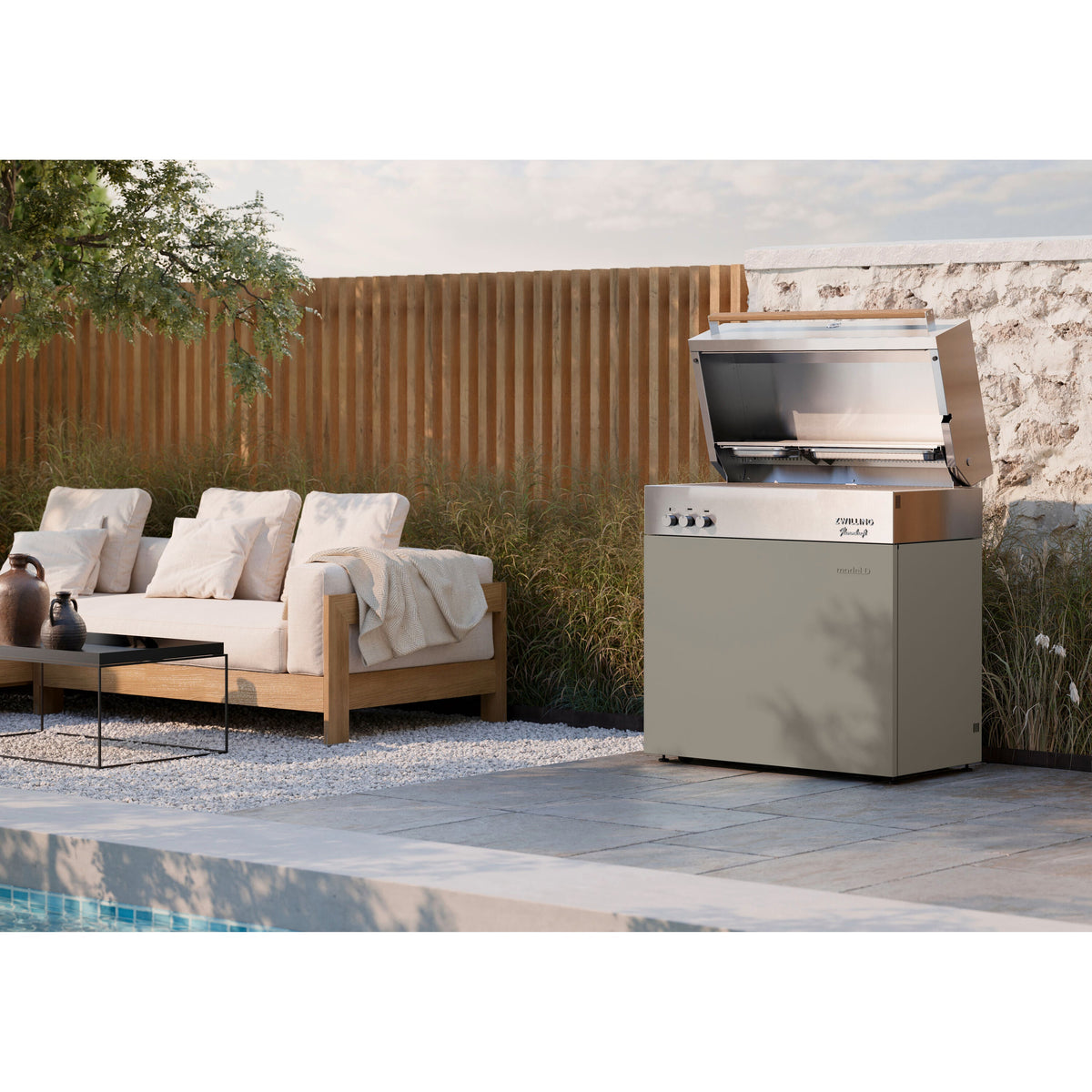 ZWILLING Flammkraft Model D Natural gas grill