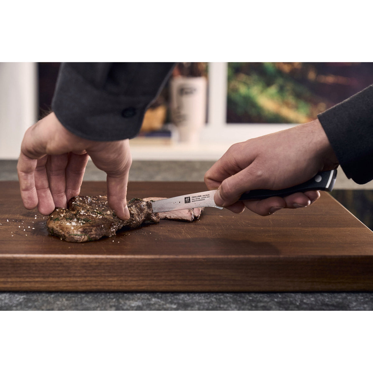 ZWILLING Spectrum 4-pc, Steak Knife Set With Wood Presentation Box