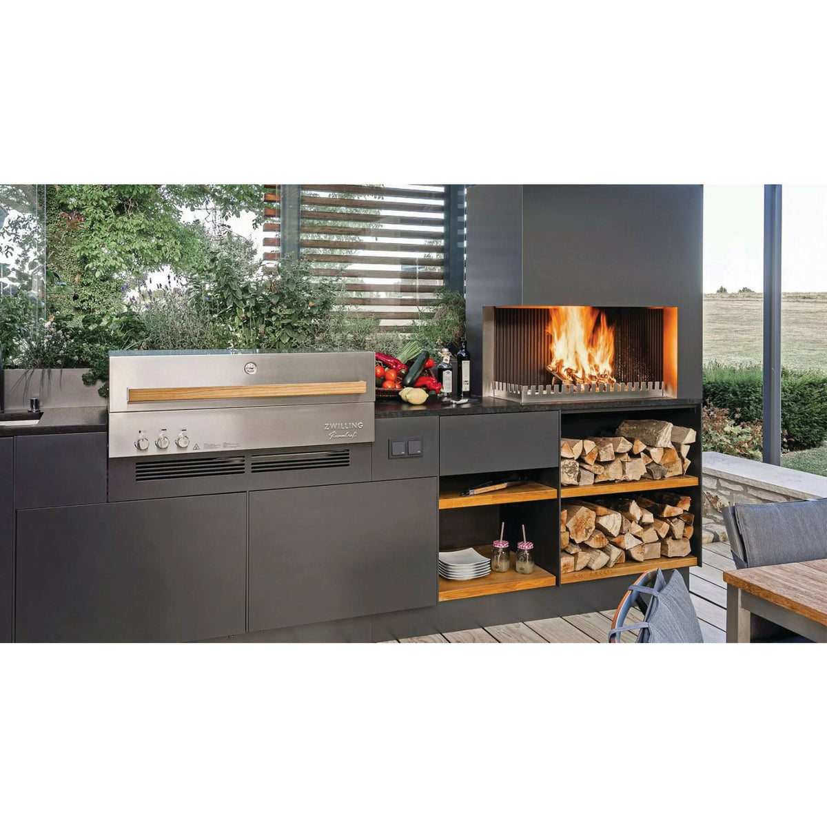 ZWILLING Flammkraft Model D Built-in Natural gas grill