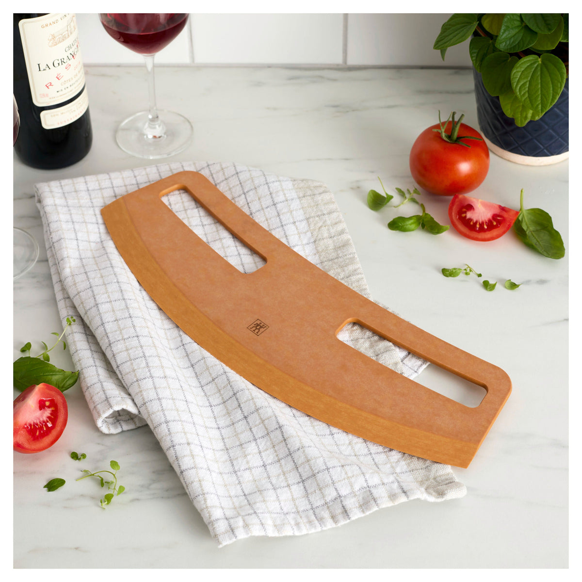 ZWILLING BBQ+ 2-pc Pizza Peel And Cutter Set, Fiber Wood
