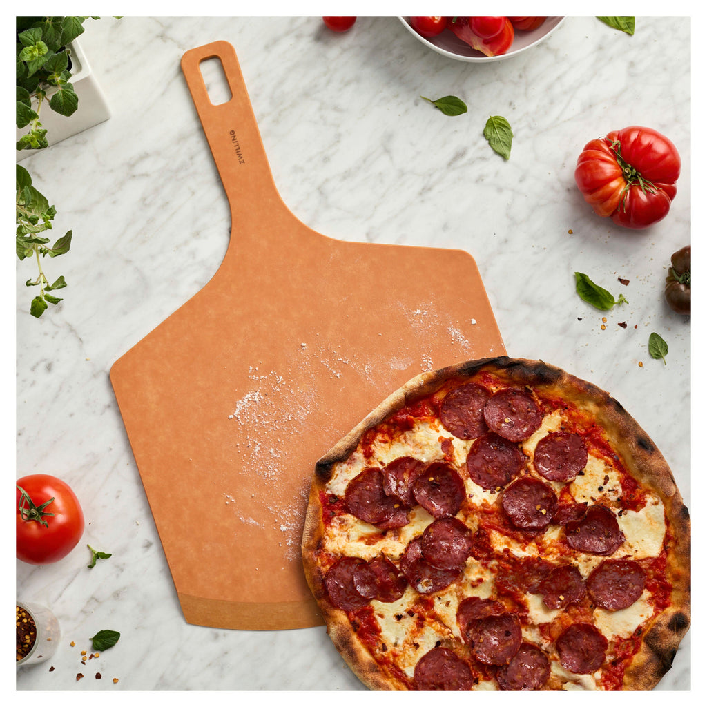 ZWILLING BBQ+ 2-pc Pizza Peel And Cutter Set, Fiber Wood